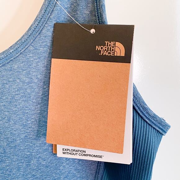 The North Face NWT Dune Sky Onsie Blue Coral Heather - Picture 4 of 8